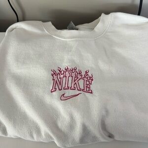 Nike flame hoodie